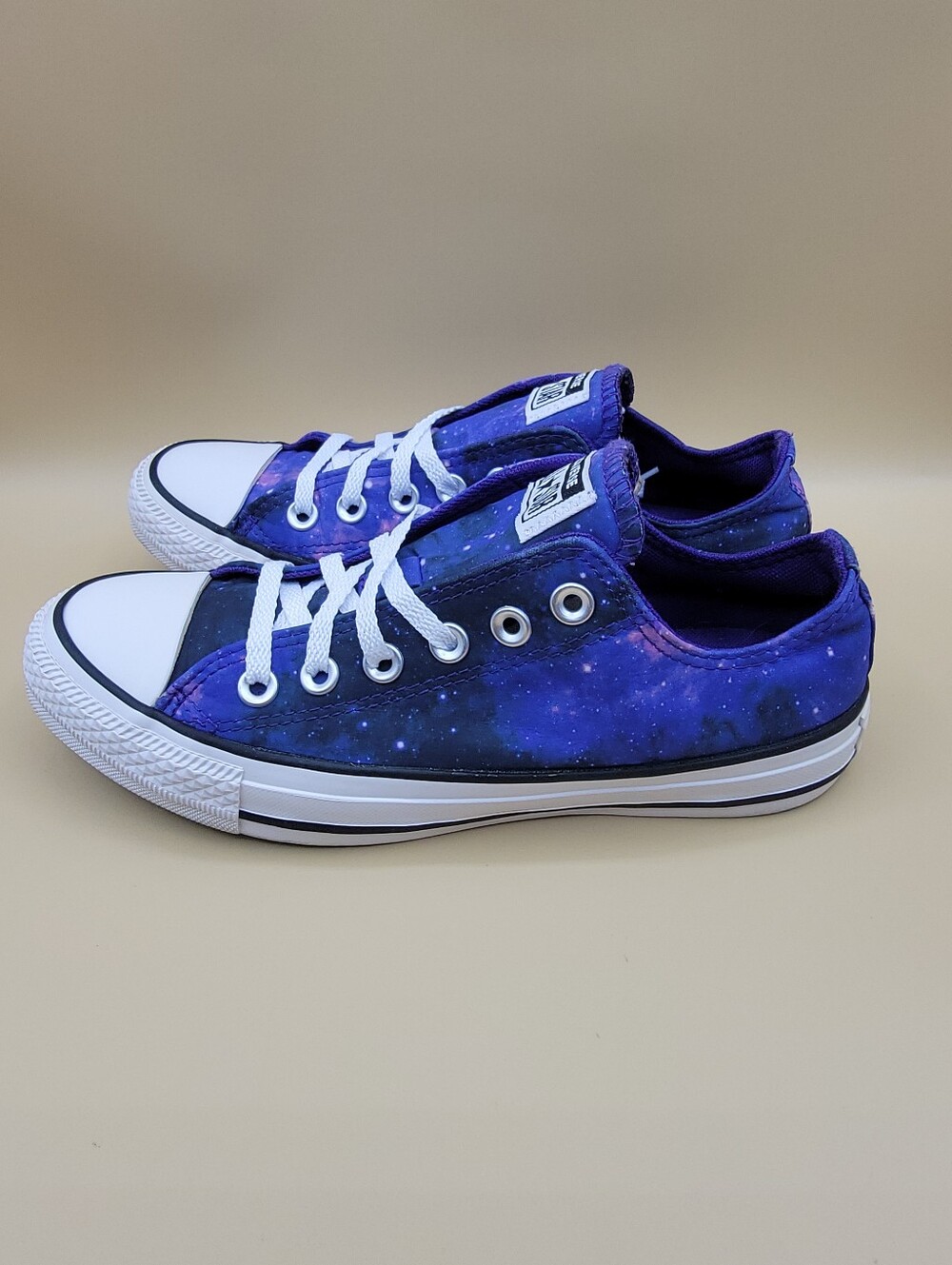 Converse All Star Chuck Taylor Miss Galaxy Low Top Women's Shoes Size 7 Purple